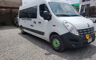 Minibus blanco